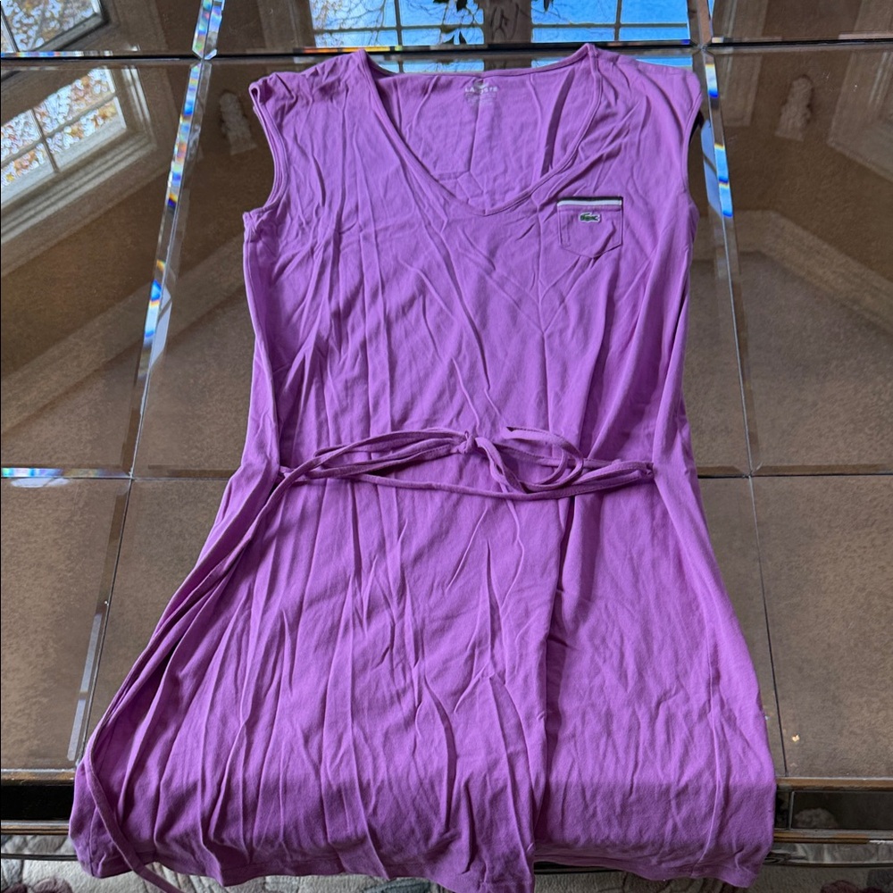 Lacoste Purple Sundress
